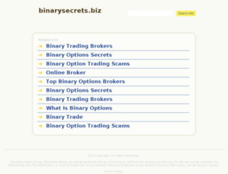 binarysecrets.biz screenshot