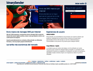 binarysender.com screenshot
