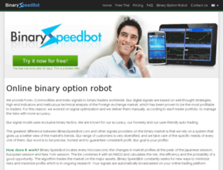binaryspeedbot.com screenshot