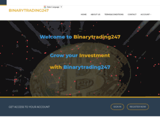 binarytrading247.com screenshot