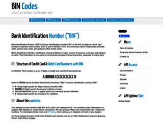 bincodes.com screenshot