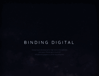 bindingdigital.co.uk screenshot