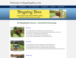 bingalingbees.com screenshot