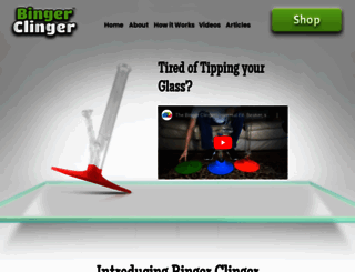 bingerclinger.com screenshot