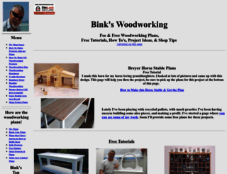 binkyswoodworking.com screenshot