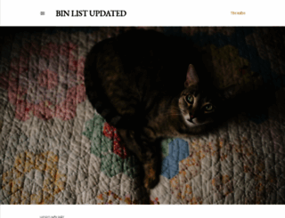 binlistupdated.blogspot.com screenshot