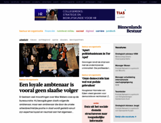binnenlandsbestuur.nl screenshot