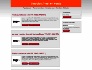 binocles.fr screenshot