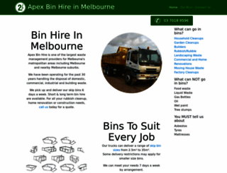 binskip.com.au screenshot