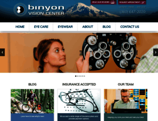 binyonvision.com screenshot