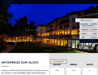 binz-therme.de screenshot