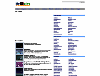 bio-alive.com screenshot