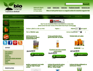 bio-bazar.ro screenshot