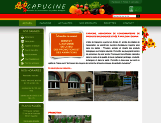 bio-capucine.fr screenshot