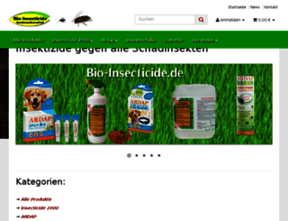 bio-insecticide.de screenshot