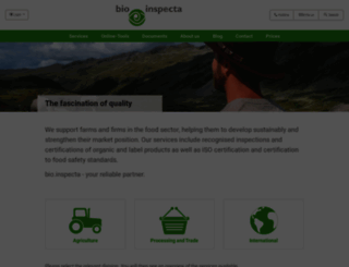 bio-inspecta.com screenshot