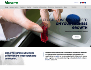 bio-norm.com screenshot