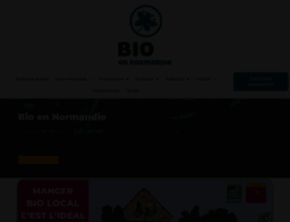 bio-normandie.org screenshot