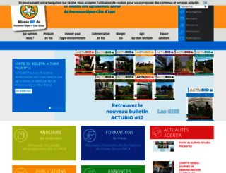 bio-provence.org screenshot