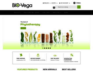 bio-vega.com screenshot