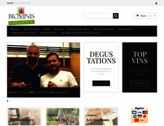 bio-vinis.lu screenshot