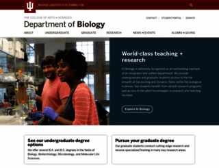 bio.indiana.edu screenshot