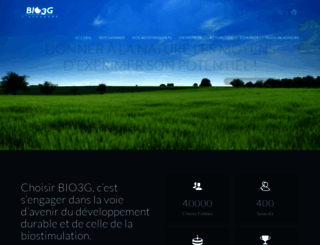 bio3g.fr screenshot