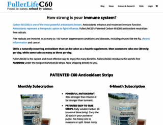 bioactivec60.com screenshot