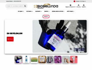 biobellinda.com.tr screenshot