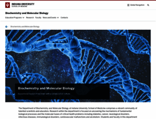 biochemistry.iu.edu screenshot