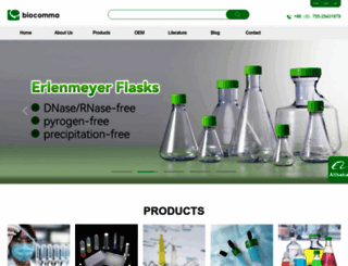 biocomma.com screenshot