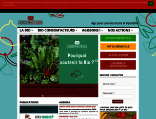 bioconsomacteurs.org screenshot