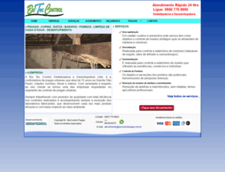 biocontrolpragas.com.br screenshot