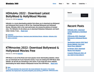 biodata360.com screenshot