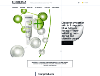 bioderma.com.au screenshot