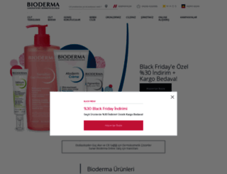 bioderma.com.tr screenshot