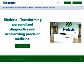 biodesix.com screenshot