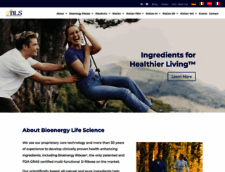 bioenergylifescience.com screenshot