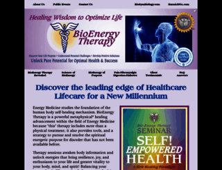 bioenergytherapy.com screenshot