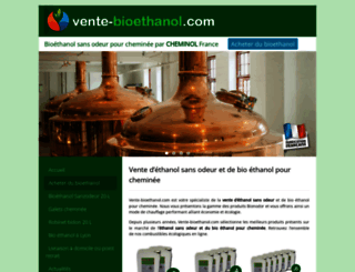 bioethanol-pour-cheminee.fr screenshot