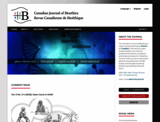 bioethiqueonline.ca screenshot