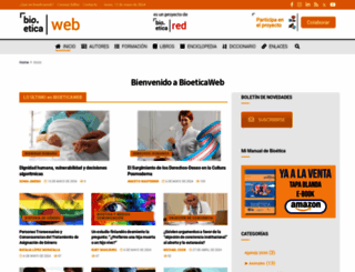 bioeticaweb.com screenshot