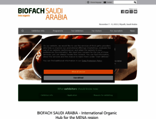 biofach-saudiarabia.com screenshot