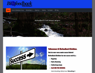 biofeedback-klinikken.com screenshot