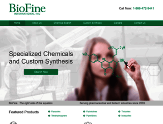 biofineintl.com screenshot
