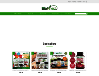 biofinest.qstore.sg screenshot