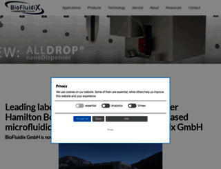 biofluidix.com screenshot
