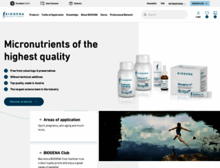 biogena.com screenshot