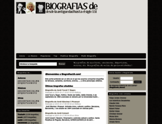 biografias10.com screenshot