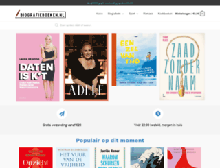 biografieboeken.nl screenshot